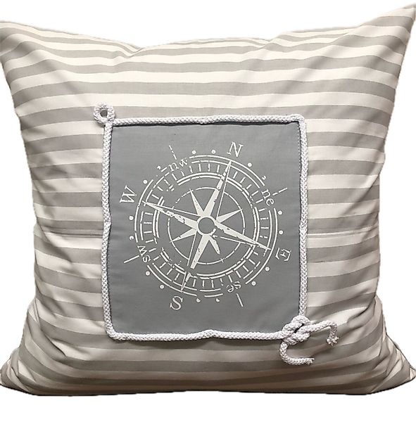 Ammerkind Dekokissen Maritime Kissenhülle, Landhausstil Kissenbezug günstig online kaufen