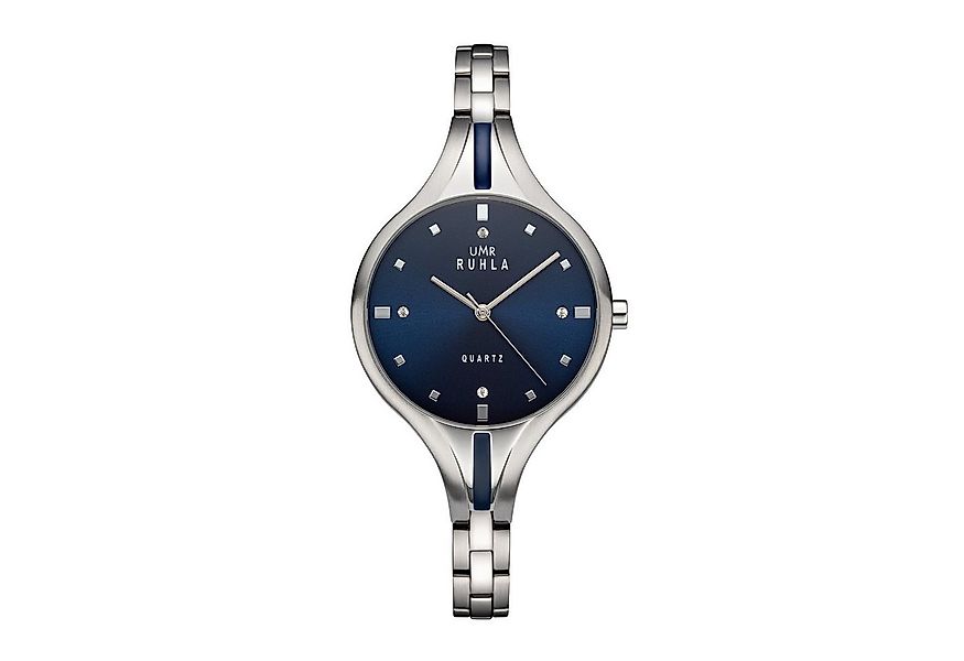 UMR Ruhla Quarzuhr Uhren Manufaktur Ruhla - Quarz-Armbanduhr - Edelstahlgli günstig online kaufen
