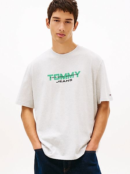 Tommy Jeans T-Shirt "TJM 90S BLOCK" Relaxed fit mit Rundhalsausschnitt günstig online kaufen