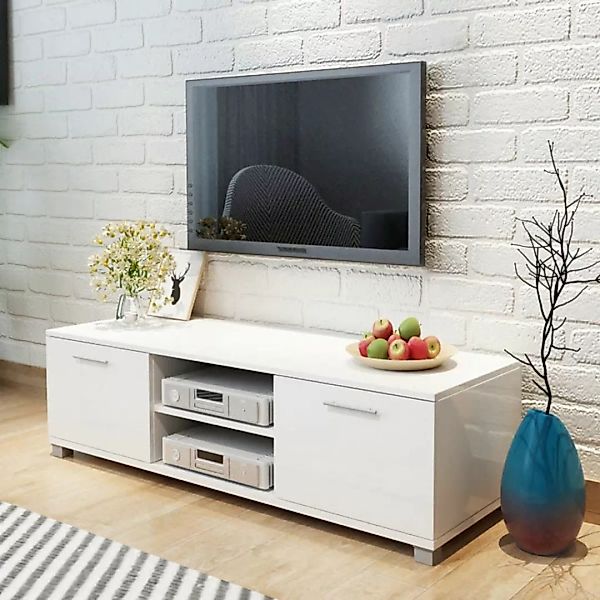 Tv-schrank Hochglanz-weiß 120ã40,3ã34,7 Cm günstig online kaufen