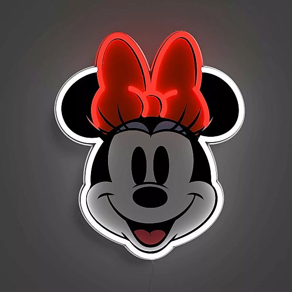 YellowPop Disney Minnie Printed Face Wandleuchte günstig online kaufen