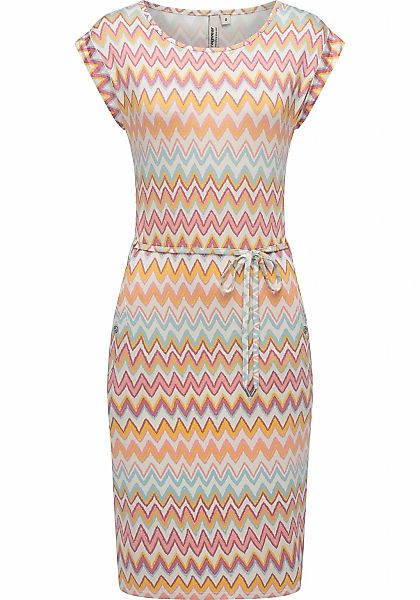 Ragwear Sommerkleid "Taggien Print" Eingrifftaschen Leichtes, bequemes Midi günstig online kaufen