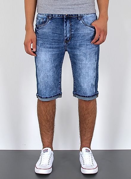 ESRA Jeansshorts Herren Sommerhose Jeans Shorts günstig online kaufen
