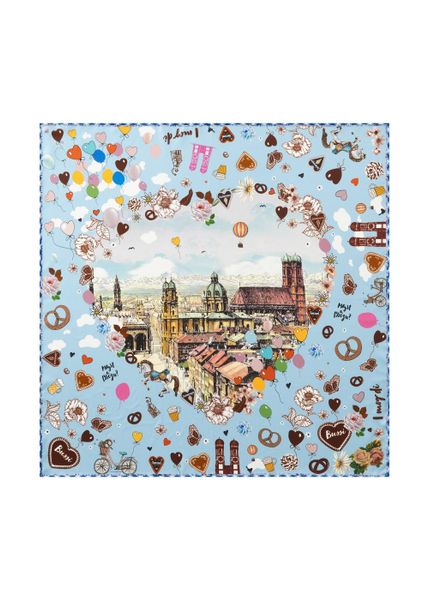 Codello Halstuch, mit typisch bayrischen Oktoberfest-Motiven günstig online kaufen