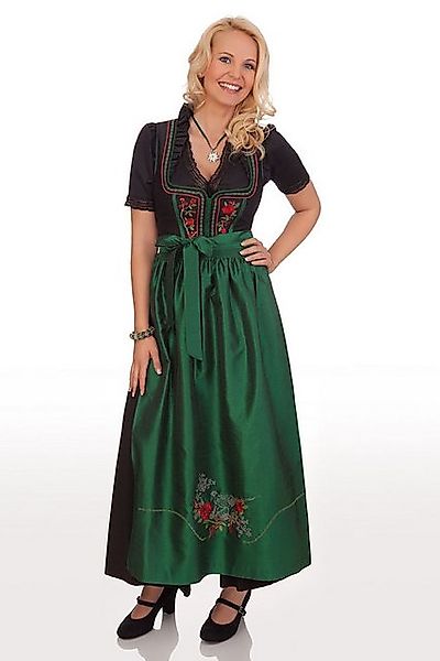 Spieth & Wensky Dirndl Dirndl lang 2tlg. - WINCHESTER - flaschengrün, beere günstig online kaufen