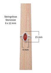 mantraroma Silberring SARALA Ellipse aus 925 günstig online kaufen
