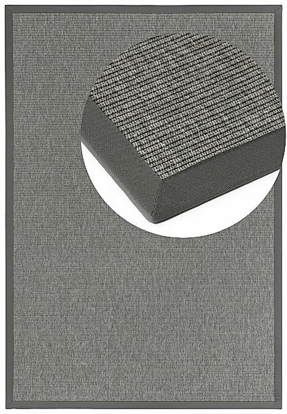 Dekowe Teppich "Basic S2 Duo" rechteckig 10 mm Höhe meliert, leichte Streif günstig online kaufen