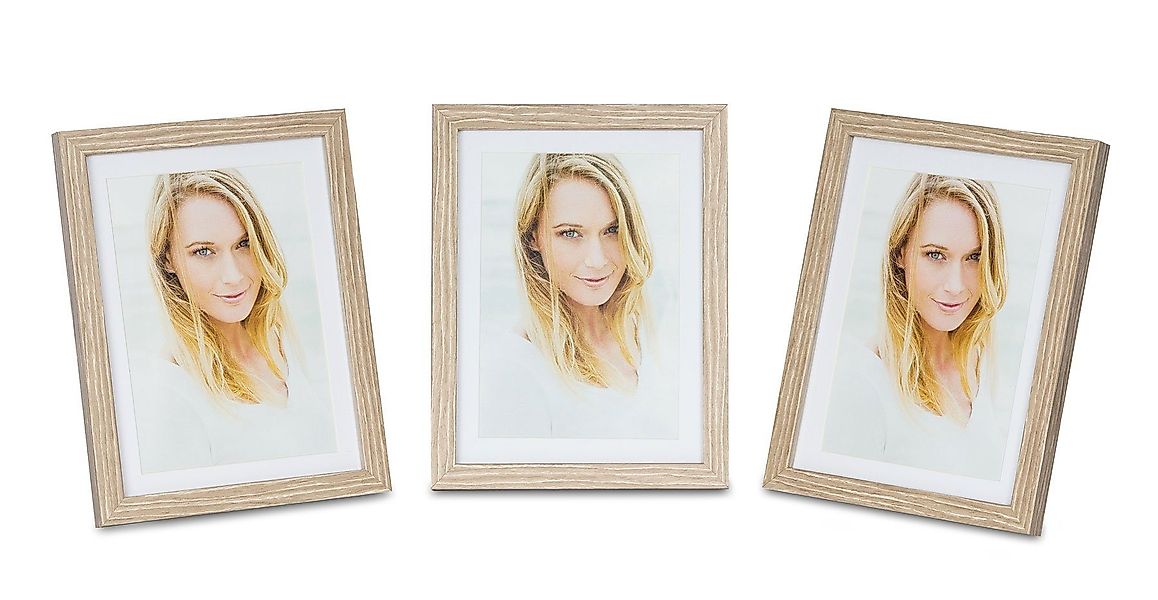 Levandeo® Bilderrahmen, levandeo 3er Set Bilderrahmen günstig online kaufen