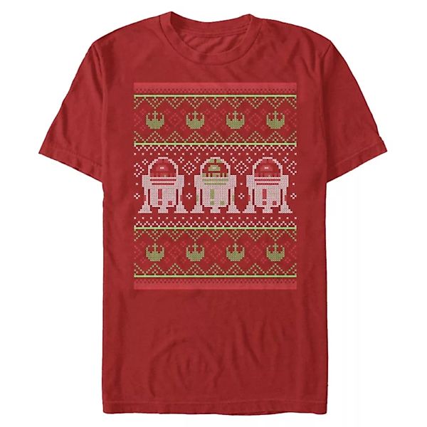 Star Wars - R2-D2 Christmas Units - Weihnachten - Männer T-Shirt günstig online kaufen