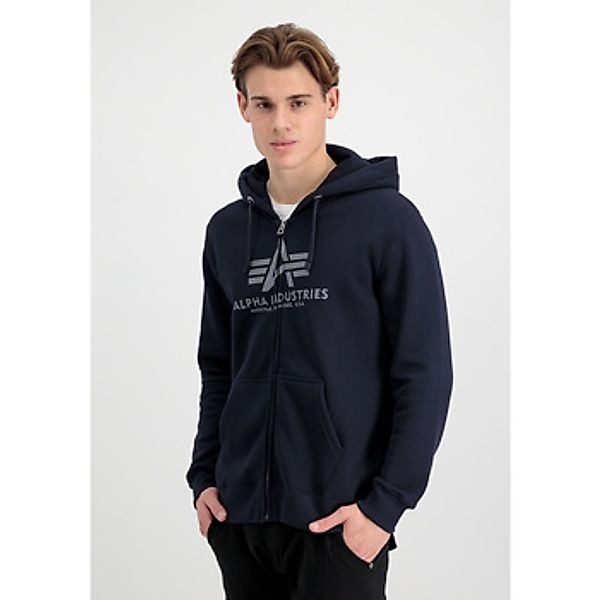 Alpha  Sweatshirt Basic Zip Hoodie - navy günstig online kaufen