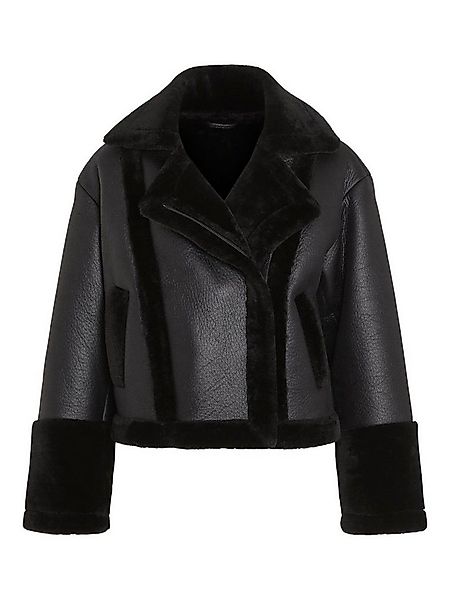 Vila Kurzmantel VIMELDA L/S JACKET Black günstig online kaufen