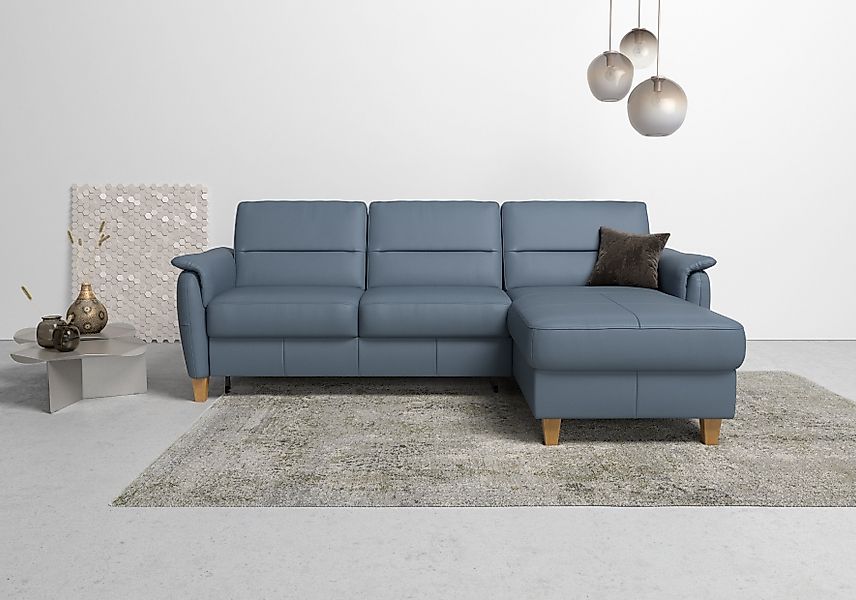 Home affaire Ecksofa Palmera L-Form, Federkern, günstig online kaufen