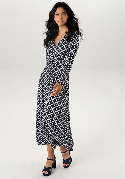 Aniston SELECTED Midikleid, mit eleganten, grafischen Druckverlauf günstig online kaufen