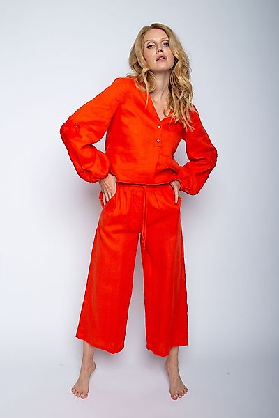 Emily Van Den Bergh Leinenhose günstig online kaufen