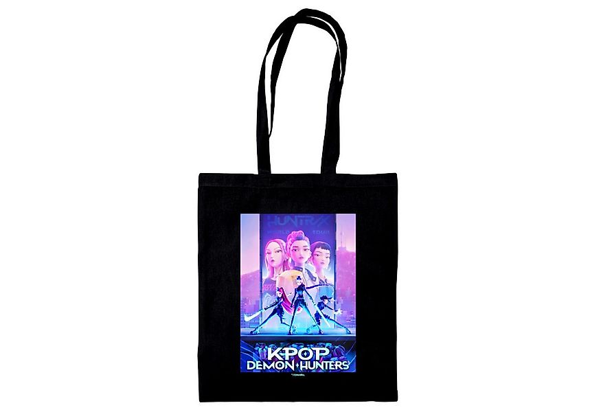 Einkaufsbeutel K-Pop Demon Hunters - Rumi, Mira & Zoey - Einkaufstasche günstig online kaufen