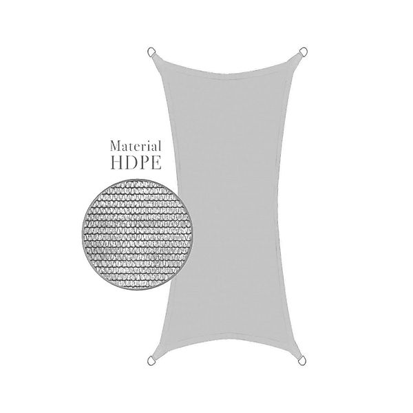 anndora Sonnensegel Tarp 3x6 - rechteckiger günstig online kaufen