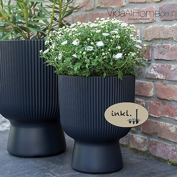 VidaAtHome.de Blumentopf Design-Pflanzgefäße-Set ALVY (2er Set) günstig online kaufen
