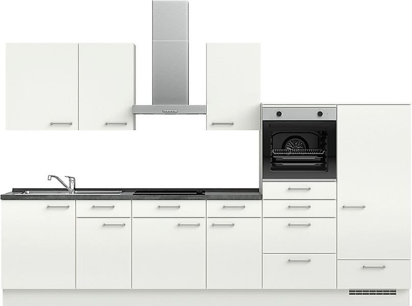 nobilia® Küchenzeile »"Laser I", Ausrichtung wählbar, Breite 330 cm« vormon günstig online kaufen