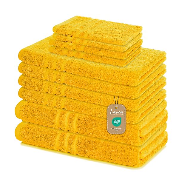 Lavea Handtuch Set Elena, Duschtücher, Handtücher, Gästetücher, Waschhandsc günstig online kaufen