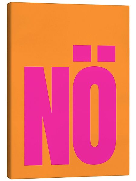 Posterlounge Poster Ohkimiko, NÖ, Orange, Jugendzimmer günstig online kaufen