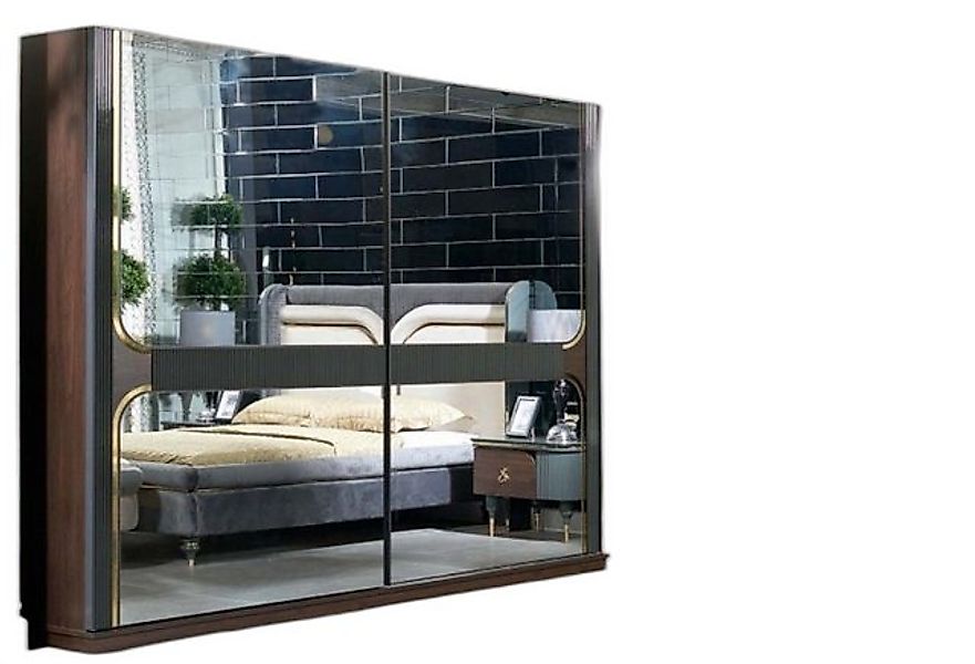 Xlmoebel Kleiderschrank Kleiderschrank Möbel Aufbewahrung Stilvolles Design günstig online kaufen