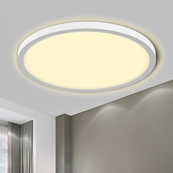 LQWELL LED Deckenleuchte Deckenleuchte, LED Badezimmerlampe günstig online kaufen