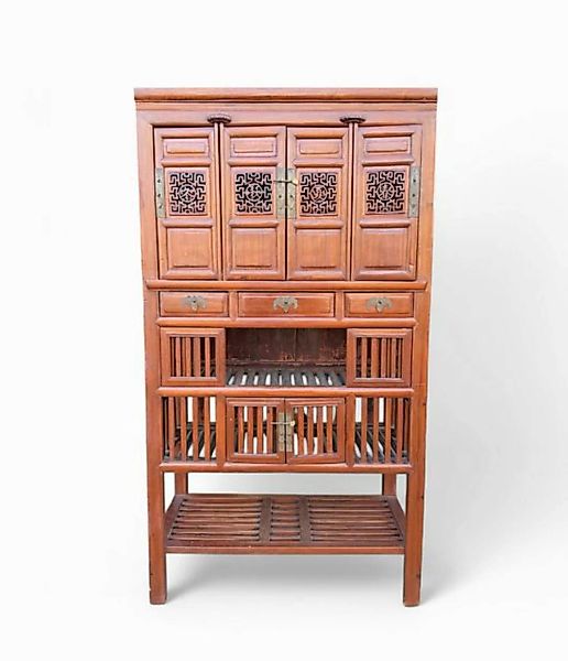 Asien LifeStyle Hochschrank Chinesischer Hochzeitsschrank / Altar Schrank günstig online kaufen