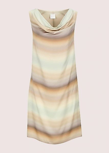 MADELEINE Sommerkleid "Satinkleid Viskosekleid mit Aquarell-Print" Fließend günstig online kaufen