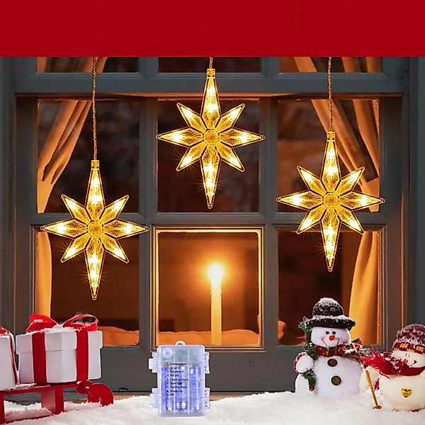 Elegear LED-Lichterkette 0.8M Lichtervorhang mit haken günstig online kaufen