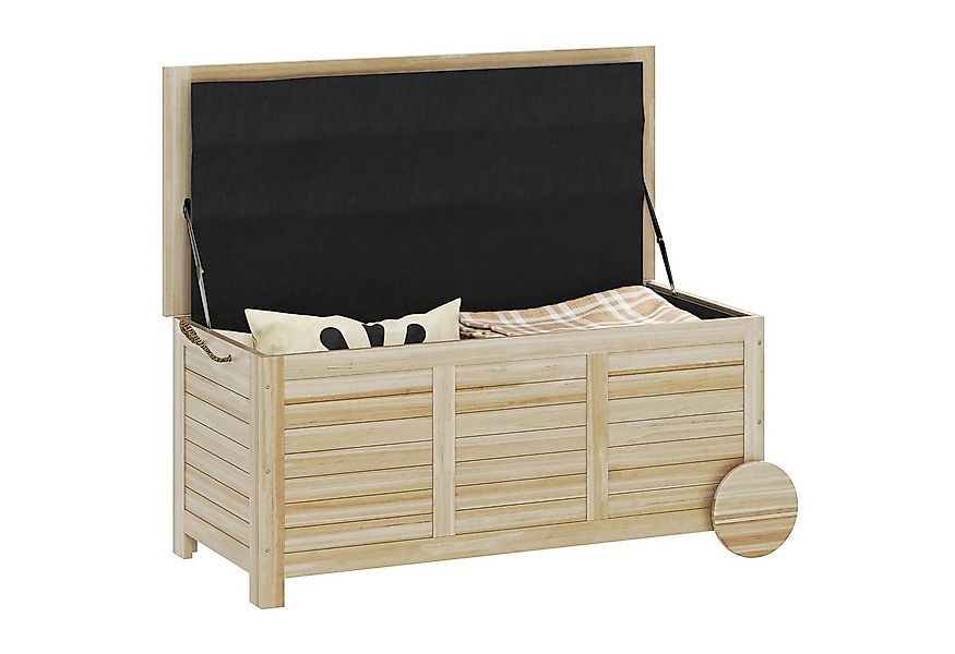 Outsunny Gartenbox mit Rollen, wetterfest, UV-beständig (wasserdicht Kissen günstig online kaufen