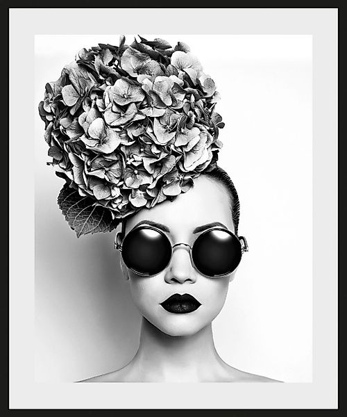 queence Bild "Chantal", (1 St.), HD Premium Poster-Druck inkl. Holzrahmen günstig online kaufen