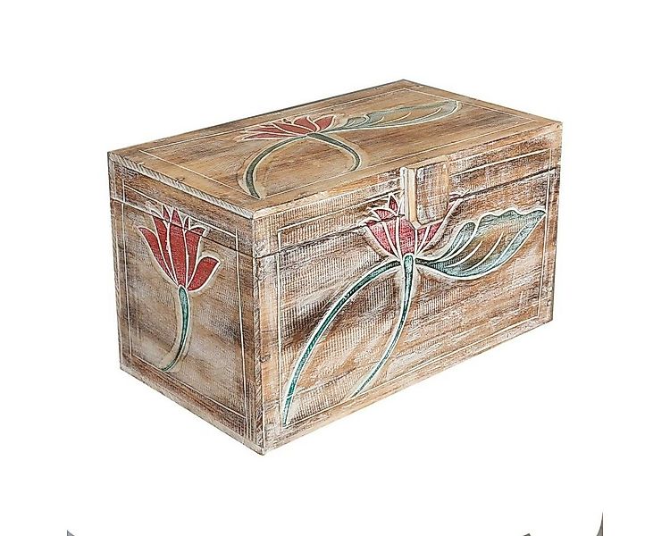 Oriental Galerie Truhe Truhe Blumen Modell Baris Mittel 50 cm günstig online kaufen