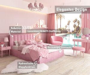 FDM Polsterbett Bettgestell Bettrahmen 120x200, 140x200, günstig online kaufen