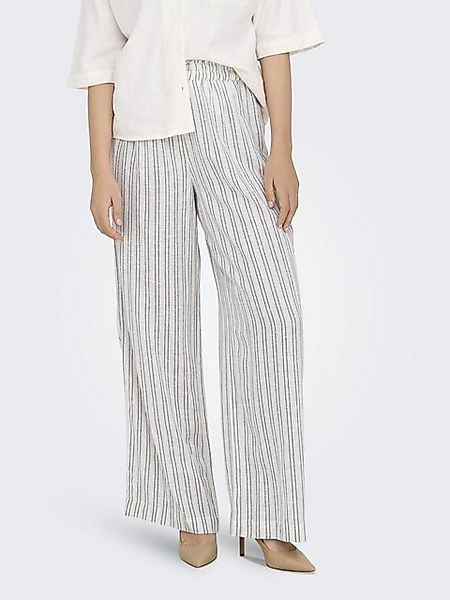 ONLY Stoffhose Elegante Leinen Culotte High Waist Weite Stoffhose ONLTOKYO günstig online kaufen