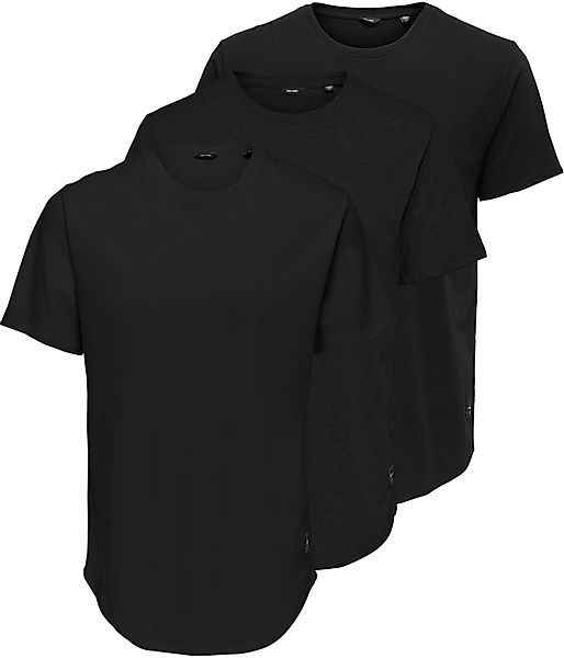 ONLY & SONS Rundhalsshirt ONSMATT LONGY günstig online kaufen