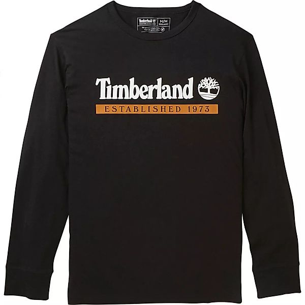 Timberland Established 1973 Regular Langarm-t-shirt 2XL Black / Wheat Boot günstig online kaufen