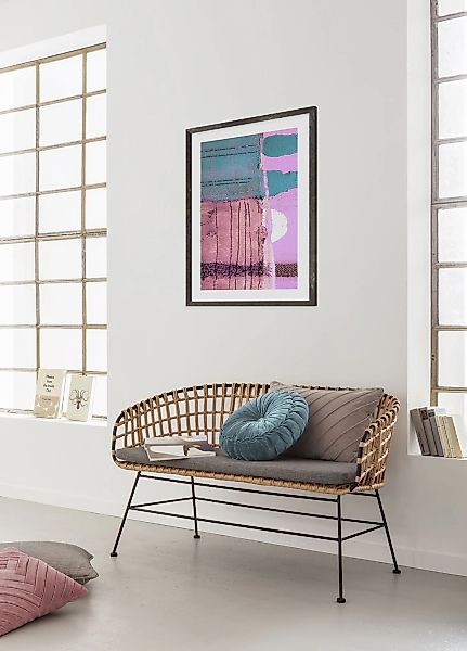 Komar Wandbild "Pinky Allegro", (1 St.), Deutsches Premium-Poster Fotopapie günstig online kaufen