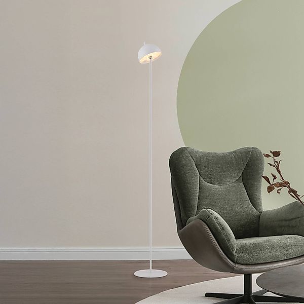 SCHÖNER WOHNEN LED-Akku-Stehlampe Bellies, weiß, IP54 günstig online kaufen