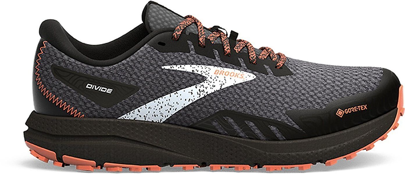 Brooks Divide 4 GTX BLACK/FIRECRACKER/BLUE Laufschuh günstig online kaufen
