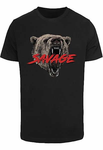 MisterTee T-Shirt "MisterTee True Savage Tee" 1 Stk. tlg. günstig online kaufen