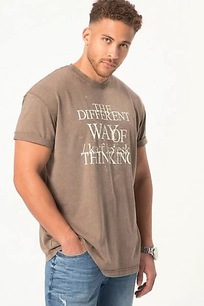 STHUGE T-Shirt STHUGE T-Shirt Halbarm oversized acid washed günstig online kaufen