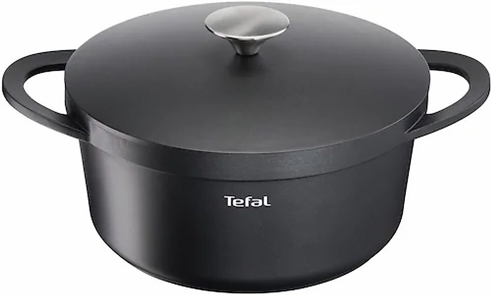 Tefal Schmortopf »Trattoria Bräter mit Deckel« 1 Stk. tlg. Aluminiumguss günstig online kaufen