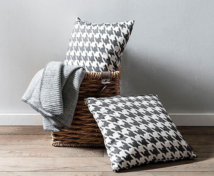 done.® Dekokissen Windsor Bird, Jacquardgewebte Kissenhülle günstig online kaufen