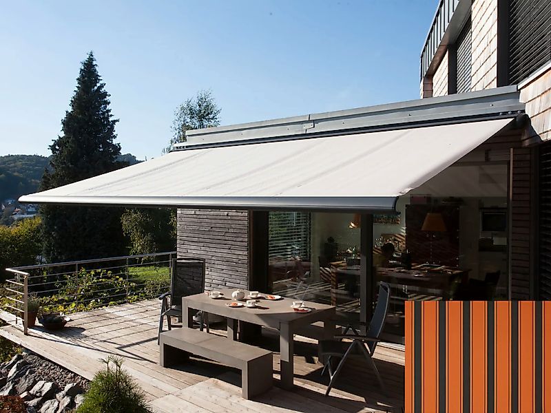 Wismar Kassettenmarkise "Classic S-Compact" Breite: 450 cm, Ausfall: 300 cm günstig online kaufen