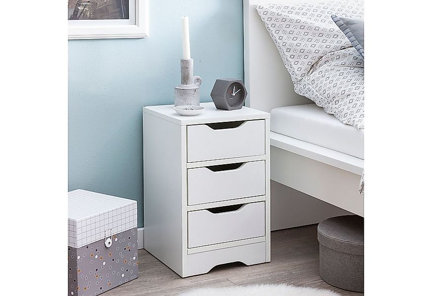 FINEBUY Nachtschrank SuVa13513_1 Nachtkonsole Nachtkommode Nachttisch Nacht günstig online kaufen