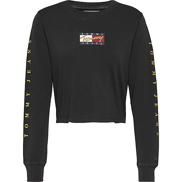 Tommy Jeans Regular Vintage Bronze 3 T-shirt XS Black günstig online kaufen