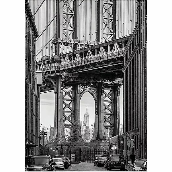 Komar Wandbild Brooklyn Bridge 30 x 40 cm günstig online kaufen