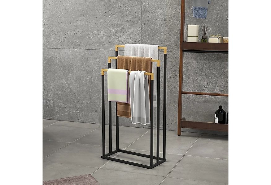 BlingBin Handtuchständer Handtücherhalter für Badezimmer, 3 Ebenen Handtüch günstig online kaufen