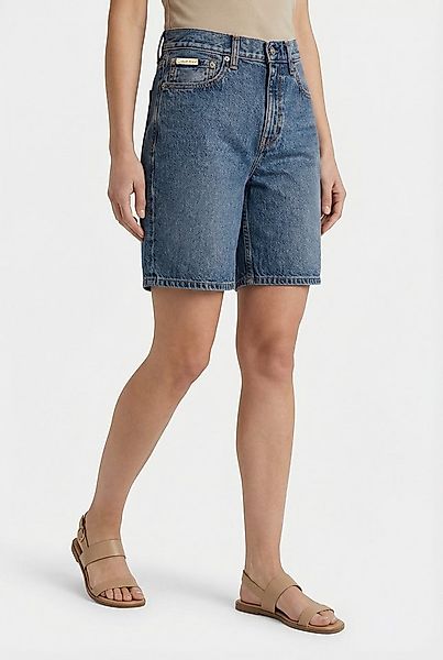 Calvin Klein Jeans Shorts HI RISE A-LINE SHORT BLUE CAROLI günstig online kaufen
