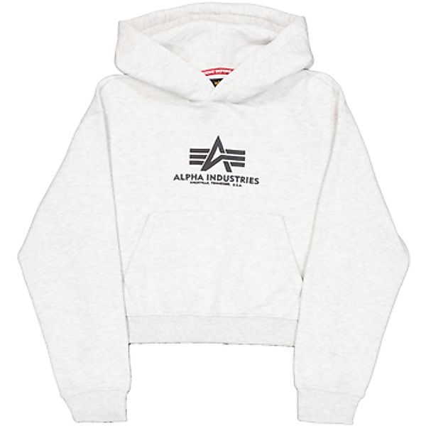 Alpha Industries  Sweatshirt Basic Hoodie BL PP W - pastel grey melange günstig online kaufen